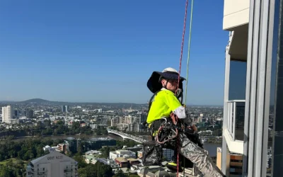 Rope access and abseil painting in Brisbane: how it works and when it beats scaffold